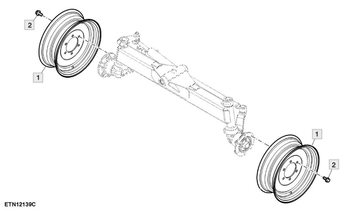 Bánh trước W5.5  XD16